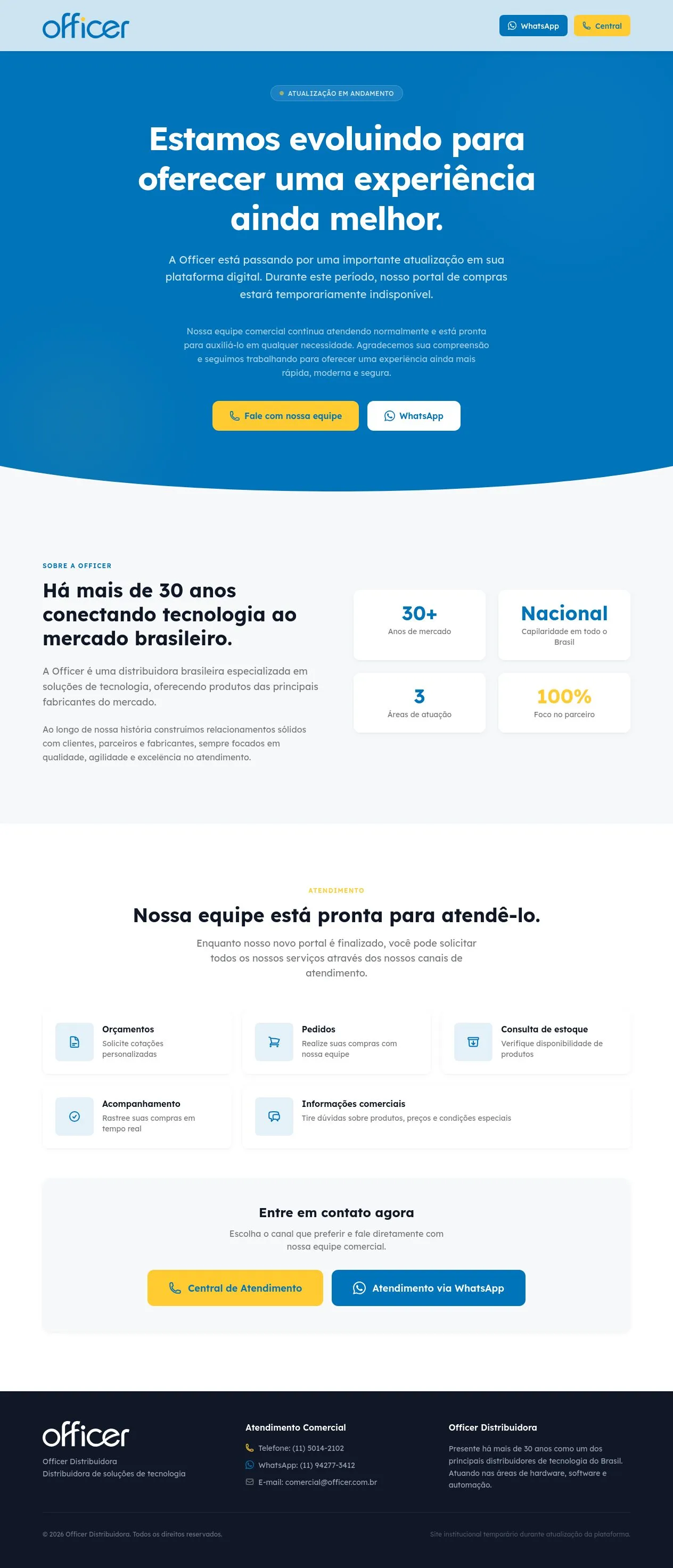 Print site officer.com.br
